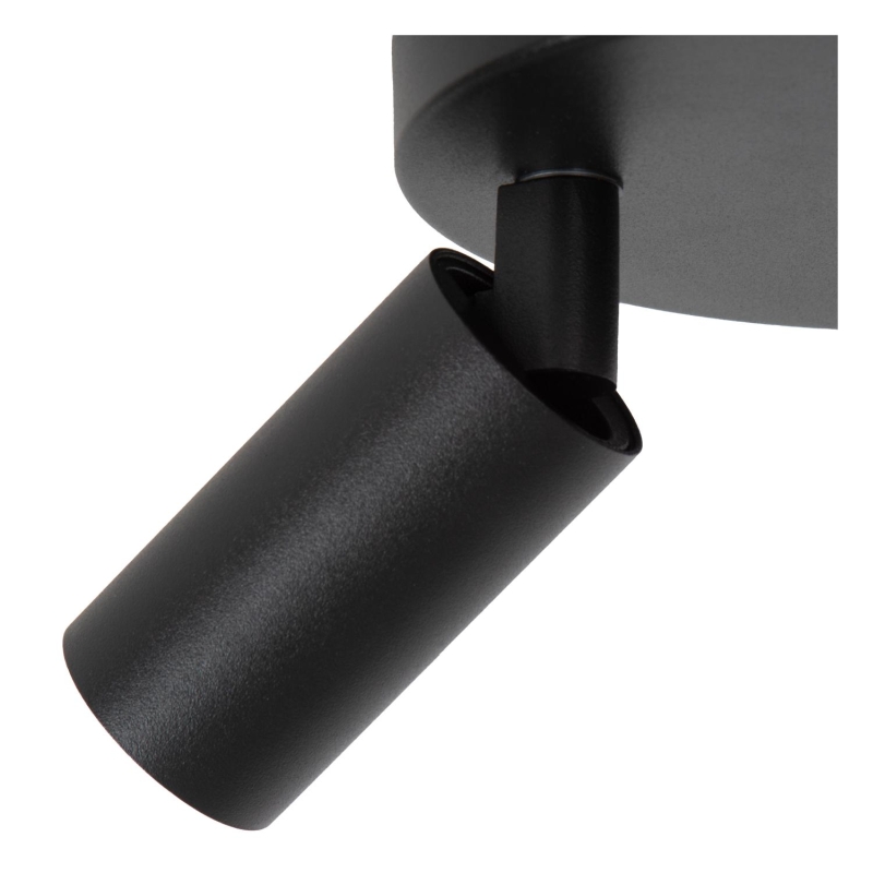Lucide RITMO - Ceiling spotlight - Ø 15 cm - 2xGU10 (MR11) - Black